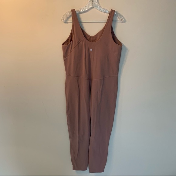 Lululemon Align Bodysuit 25" Dusty Clay w1dsls size 20 - Picture 6 of 13